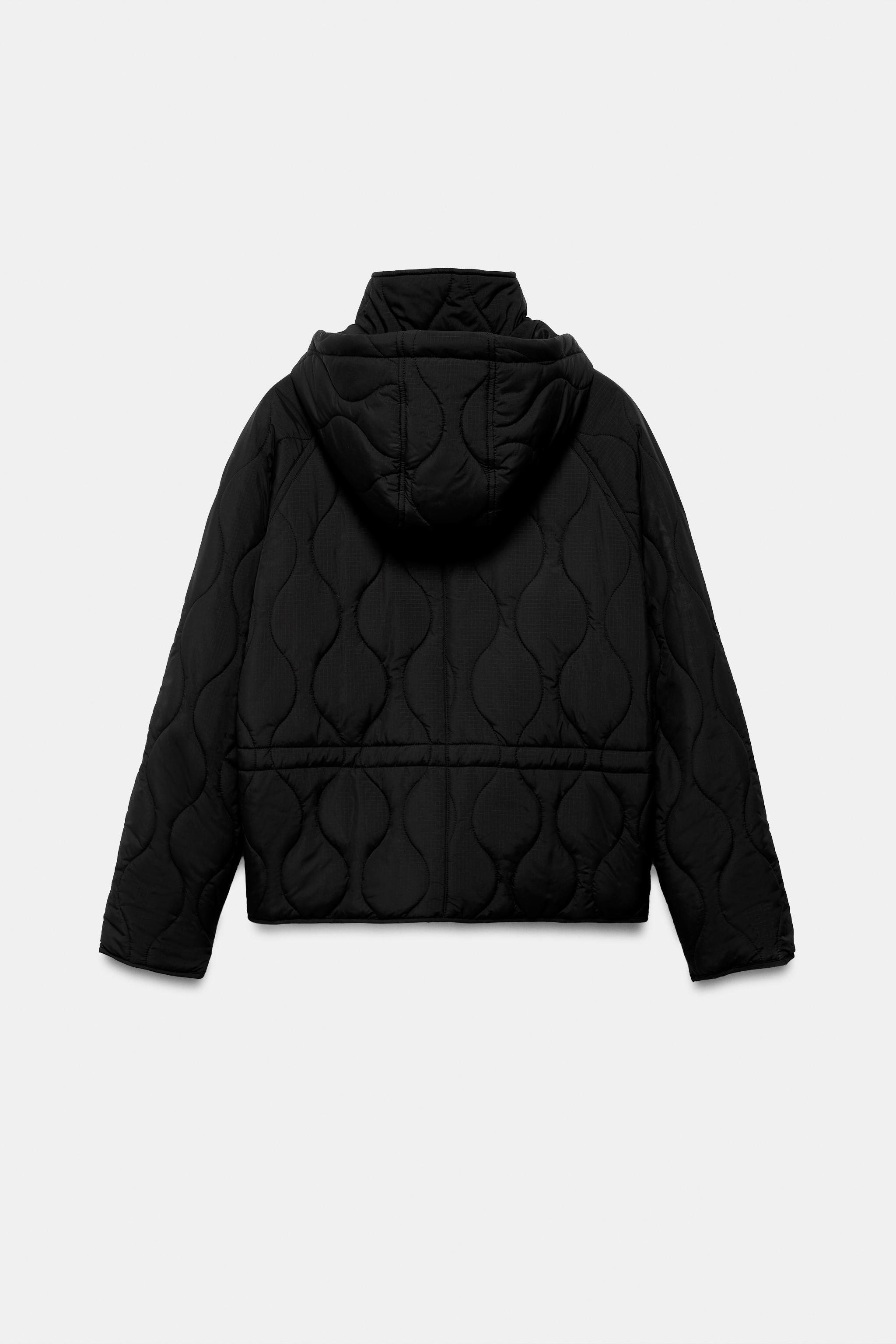 HOODED PUFFER JACKET